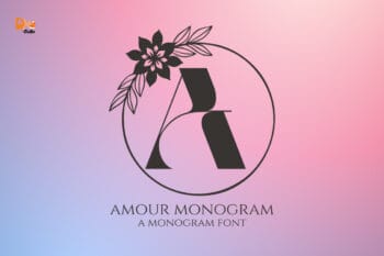 Amour Monofram Font