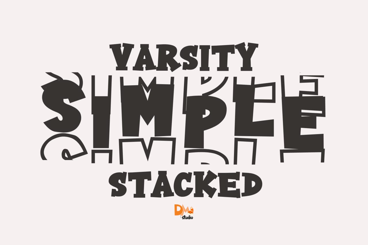 Varsity Simple Stacked