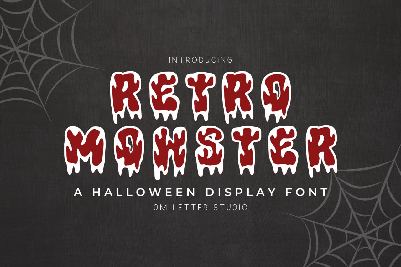Retro Monster Font