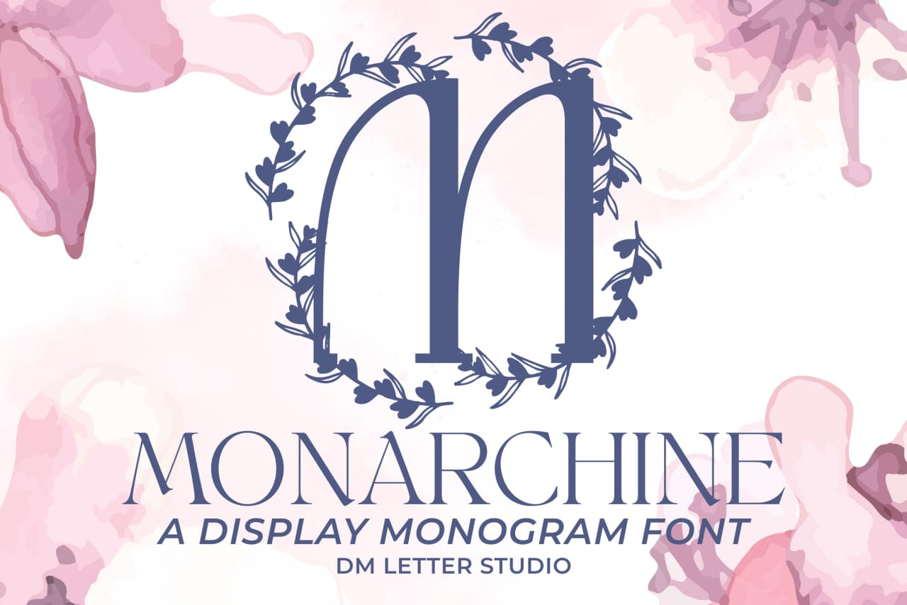 Monarchine Monogram Font