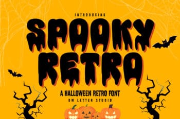 Spooky Retro Halloween Font