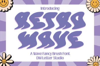 Retro Wave Font