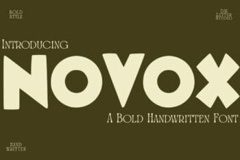 Novox Font