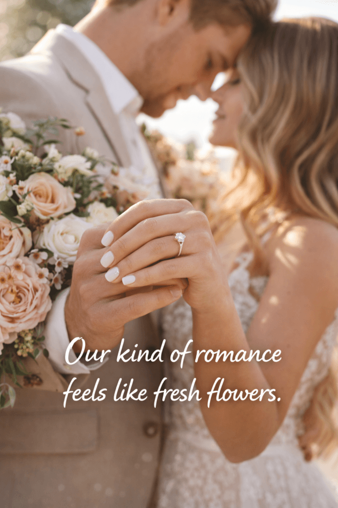 romantic flower quotes
