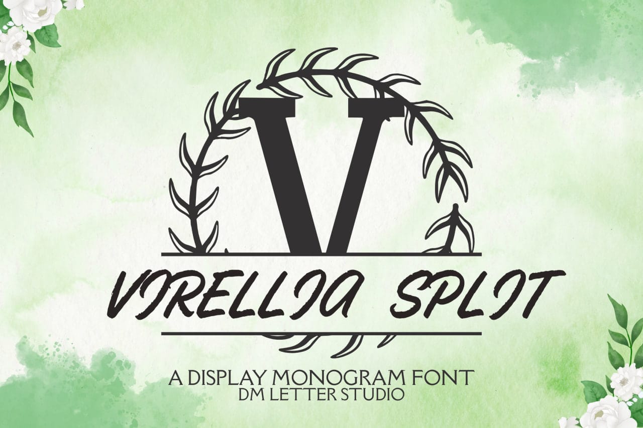 Virellia Split Monogram