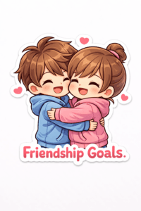 valentine sticker AI prompts