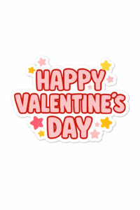 valentine sticker AI prompts