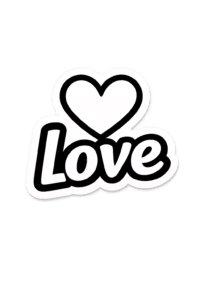 valentine sticker AI prompts