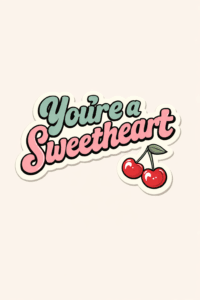 valentine sticker AI prompts