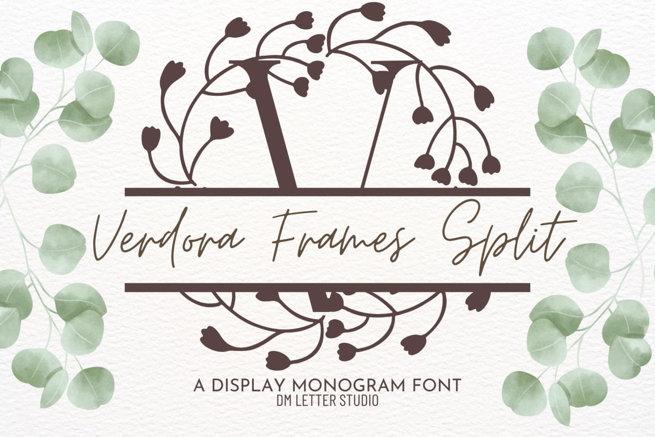 Verdora Frames Split Monogram