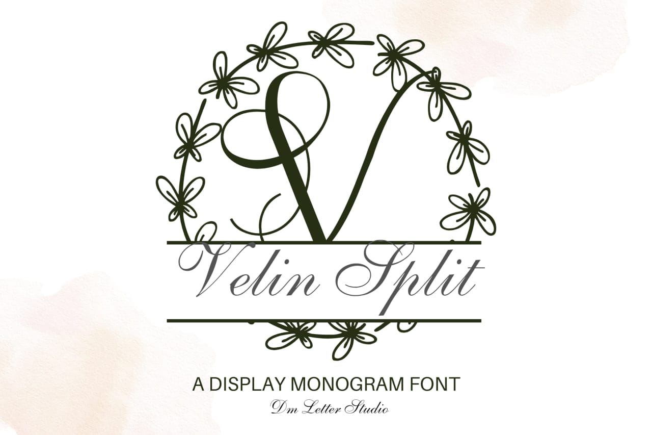 Velin Split Monogram