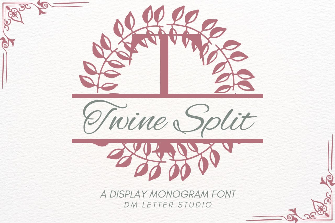 Twine Split Monogram