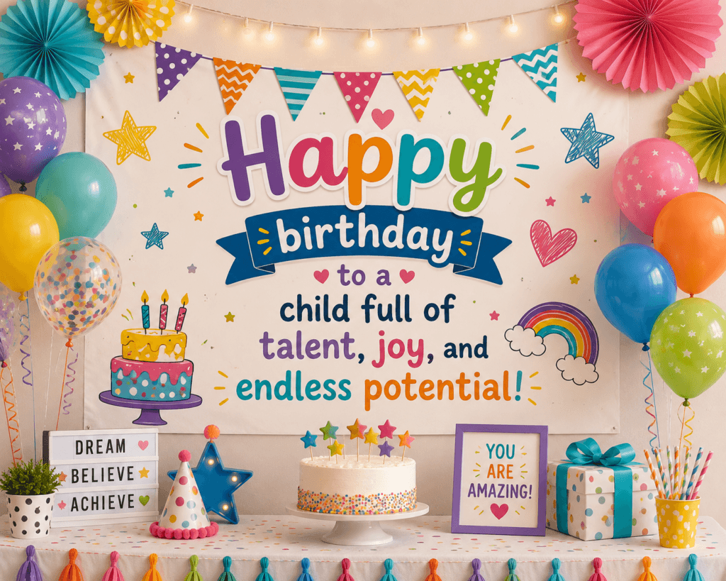Birthday Quotes for Kids