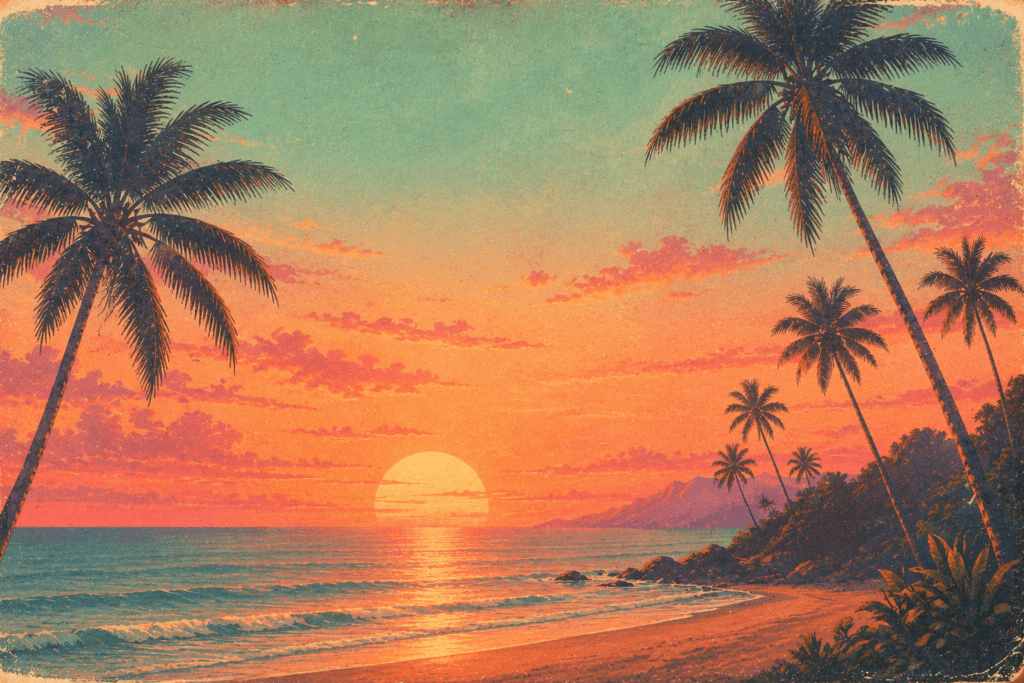 summer AI background prompts