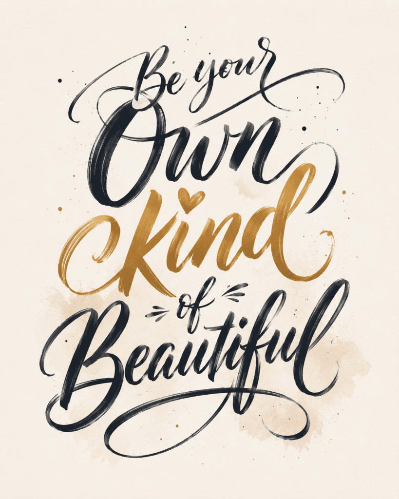 AI prompts for typography