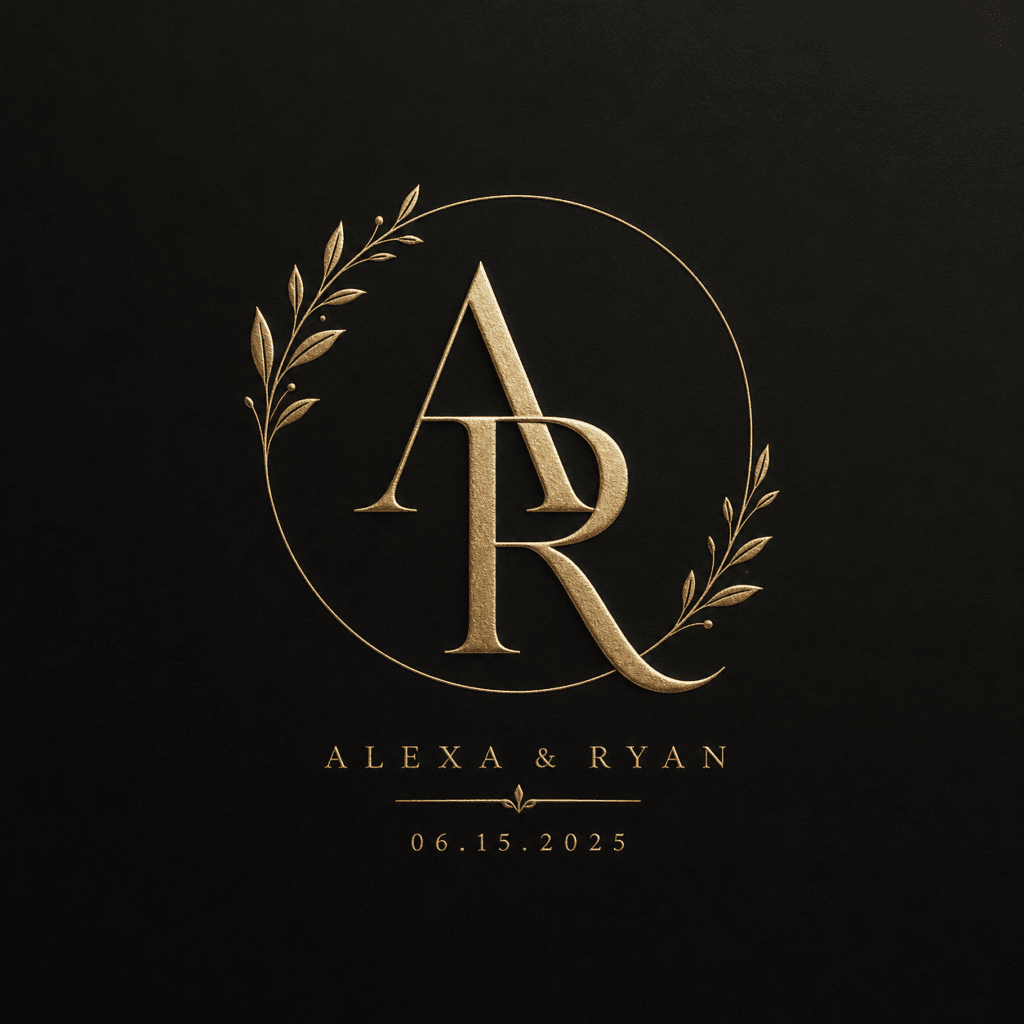 AI monogram logo prompts