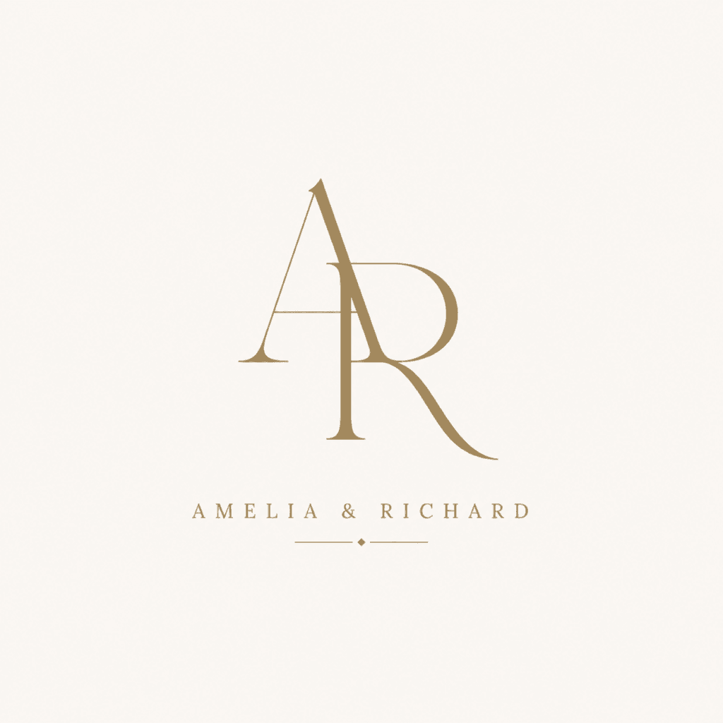 AI monogram logo prompts