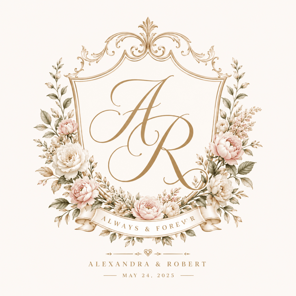 AI monogram logo prompts