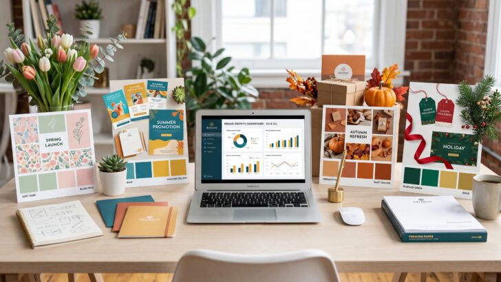 seasonal branding prompts