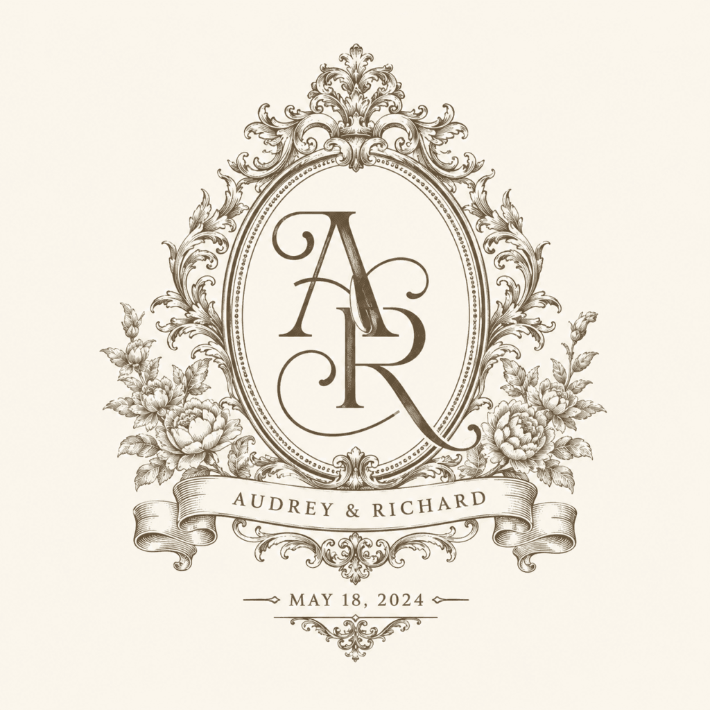 AI monogram logo prompts