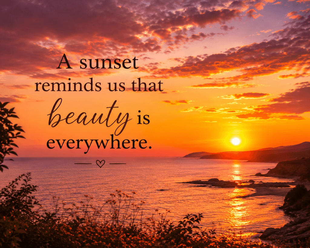 sunset quotes