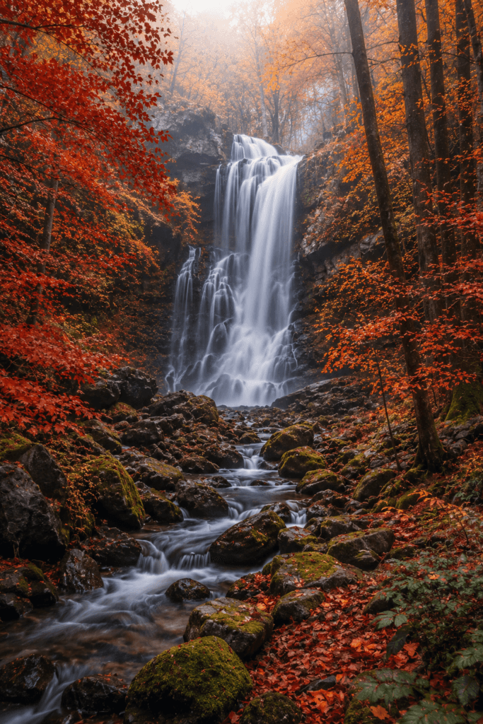 fall AI background prompts