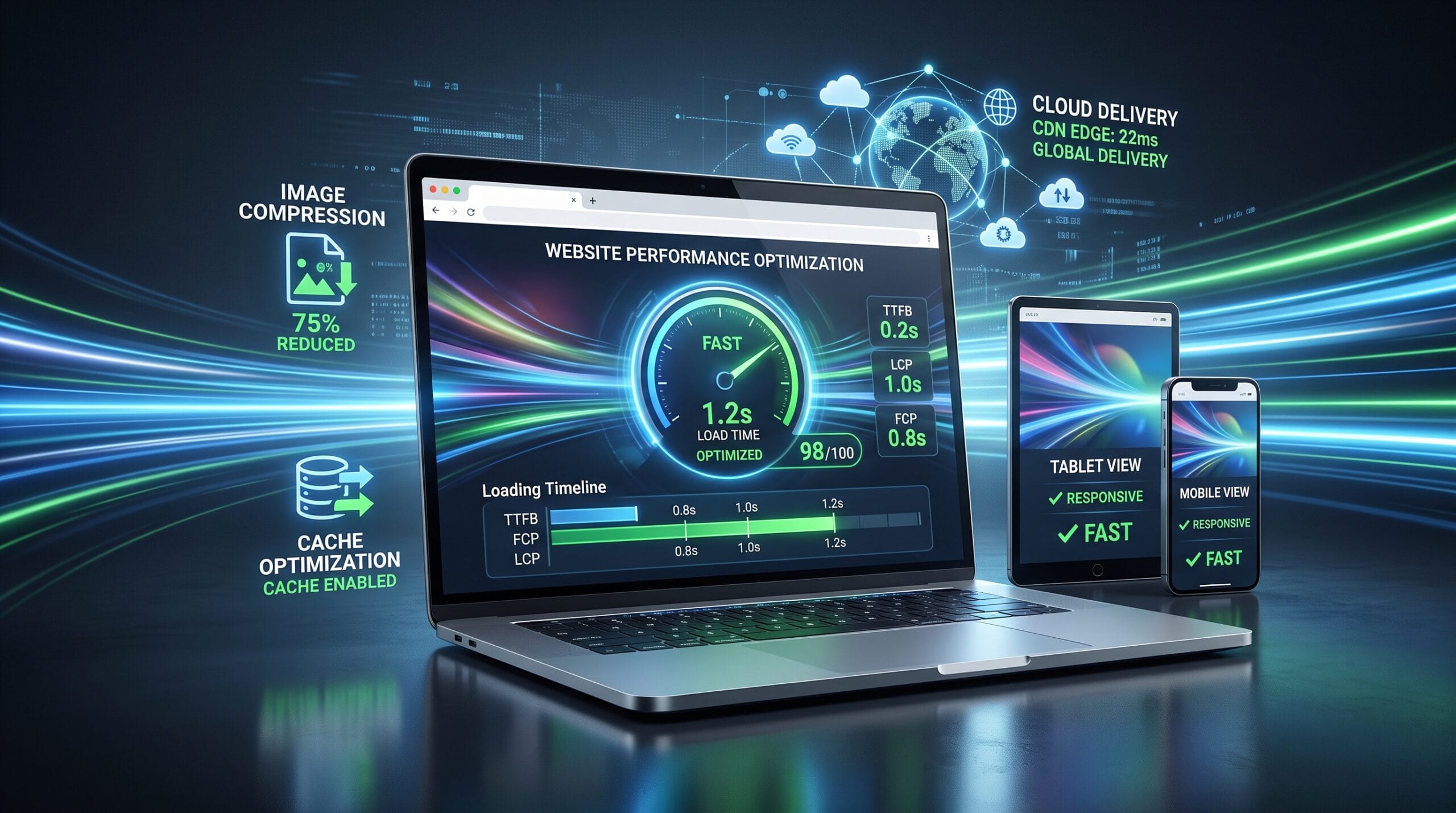 website speed tutorial
