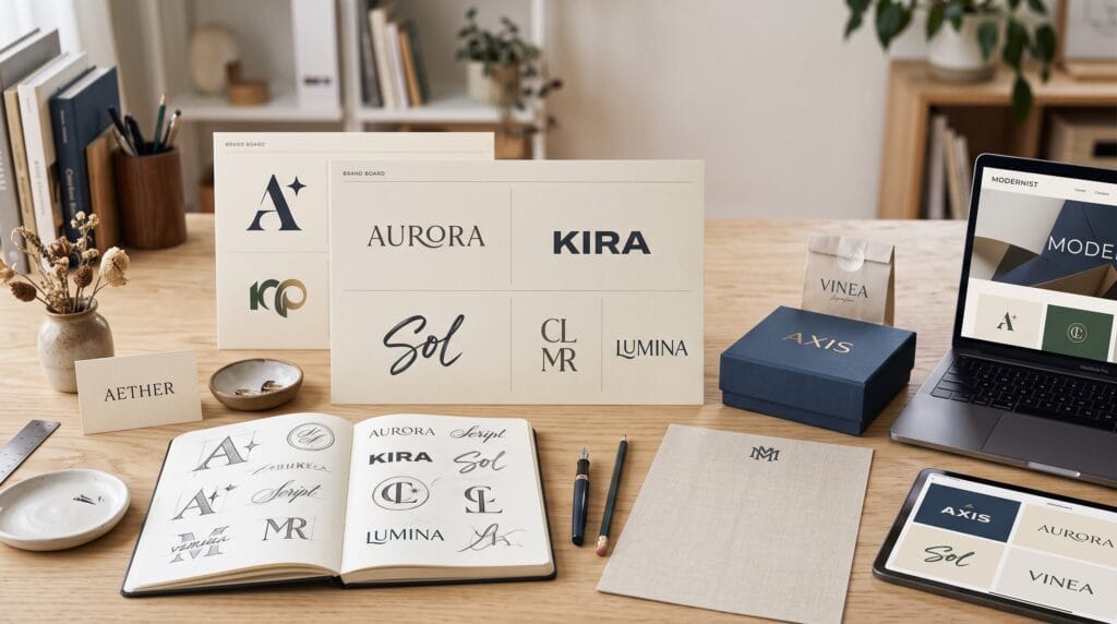 brand typography examples