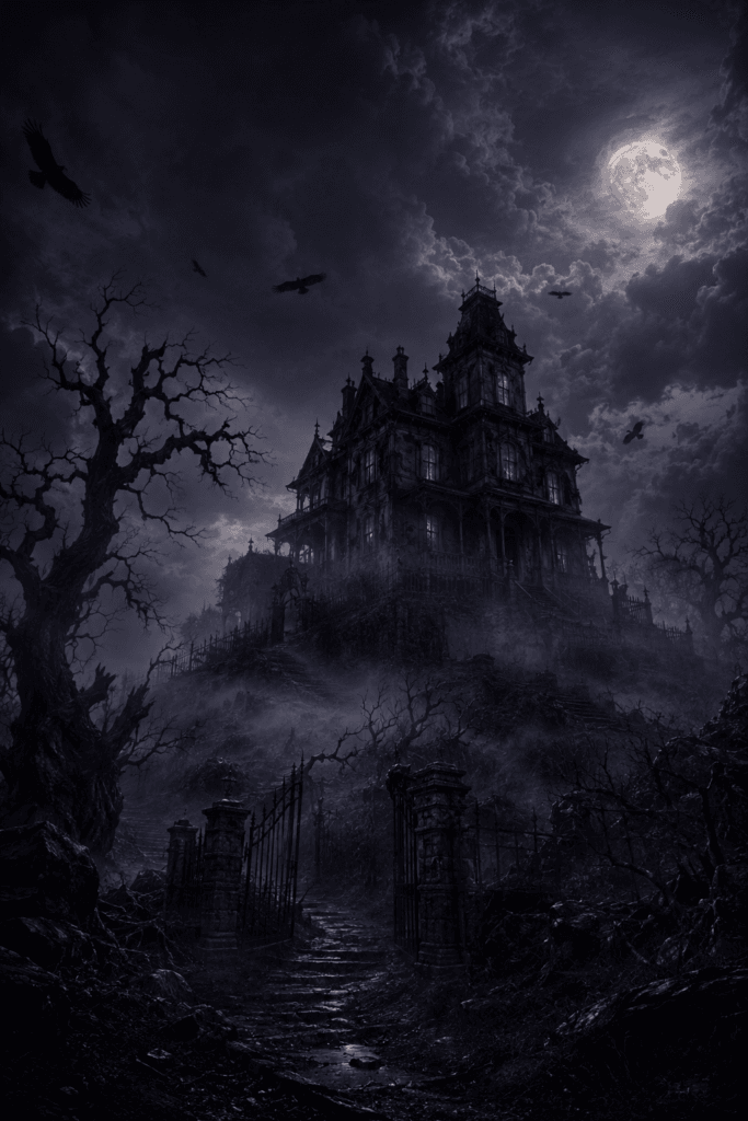 halloween poster AI prompts