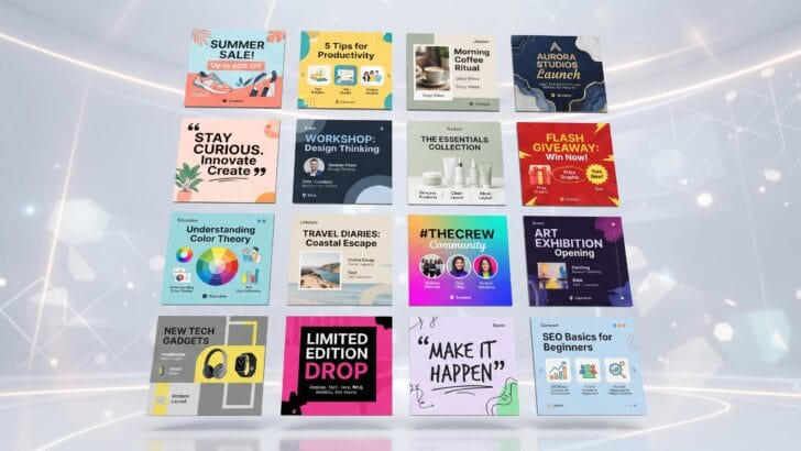 social media graphic design ideas
