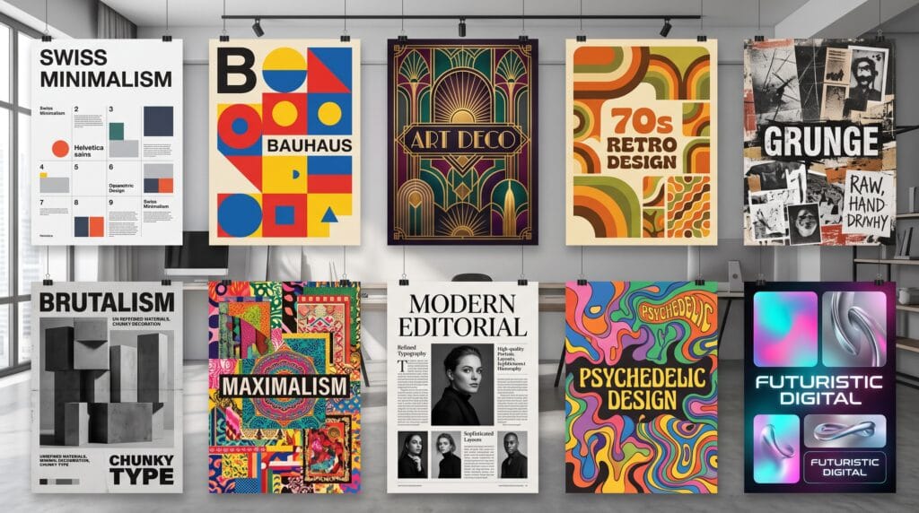 graphic design styles