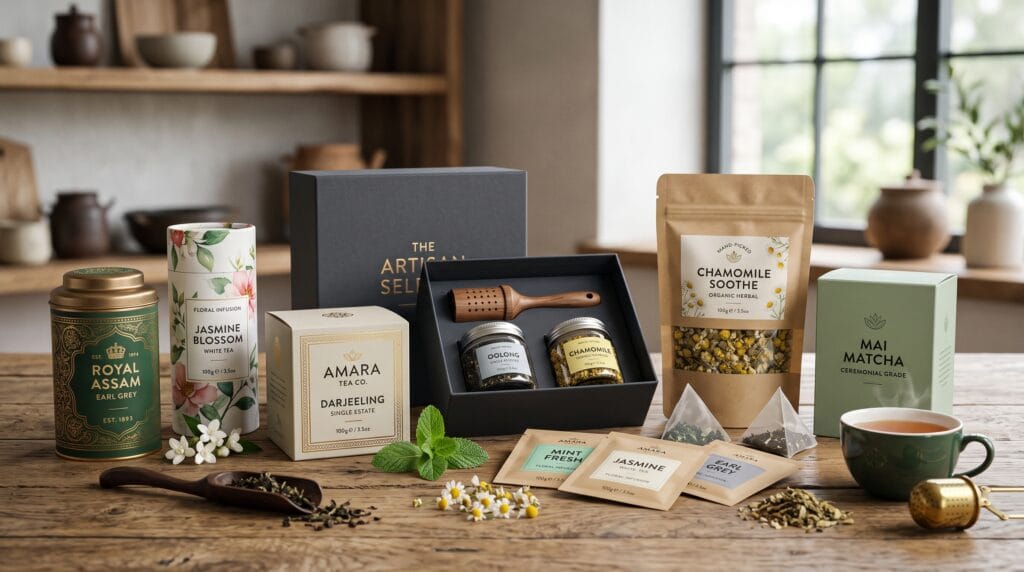 tea packaging design examples