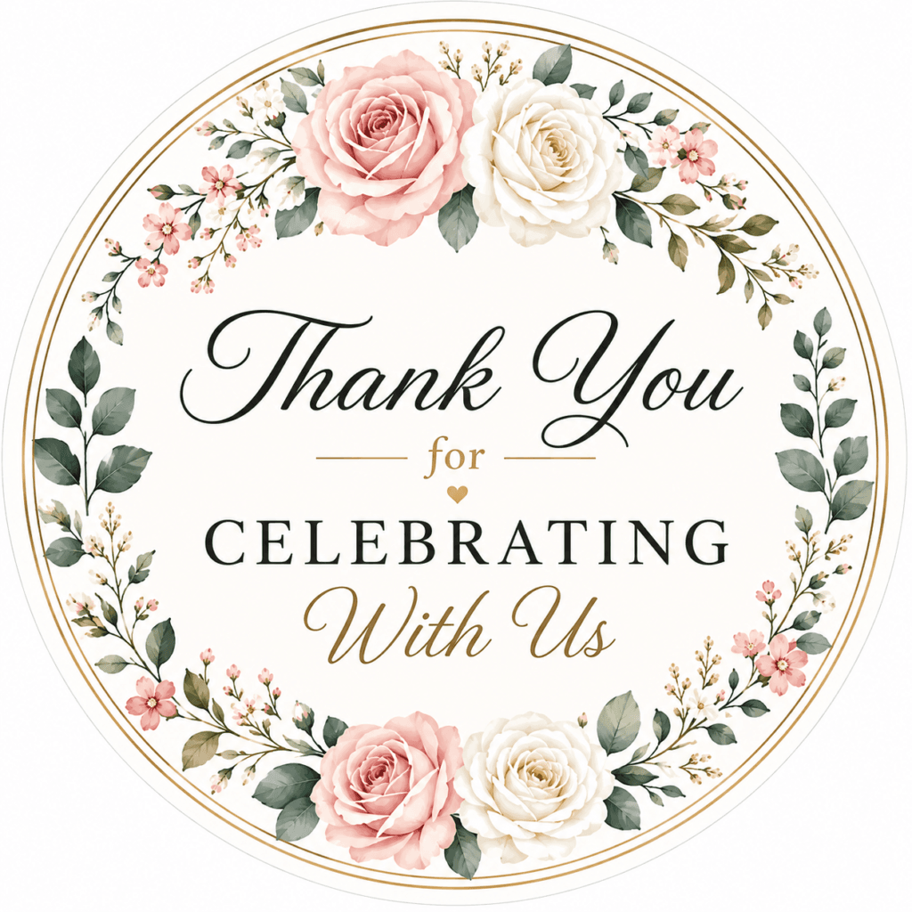 wedding sticker AI prompt