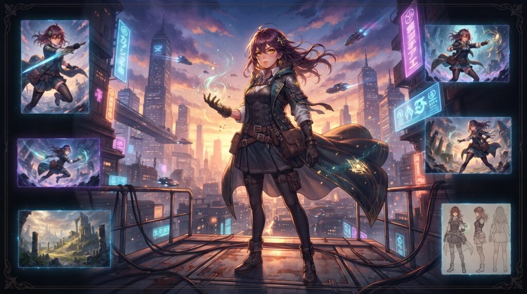 anime AI art prompts