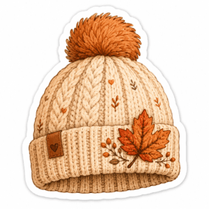 autumn sticker AI prompts