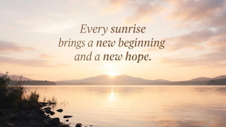 beautiful sunrise quotes