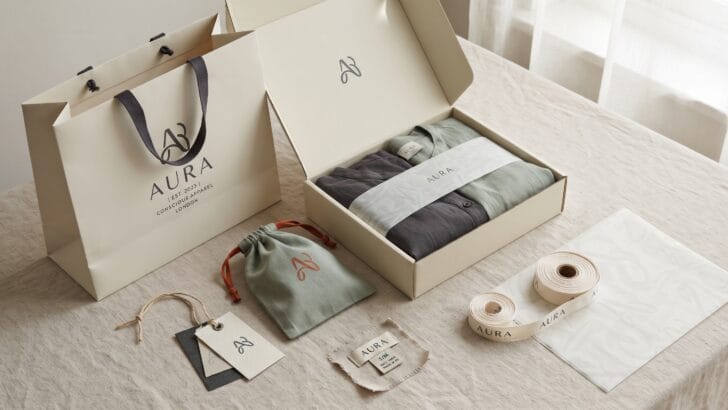 clothing packaging design