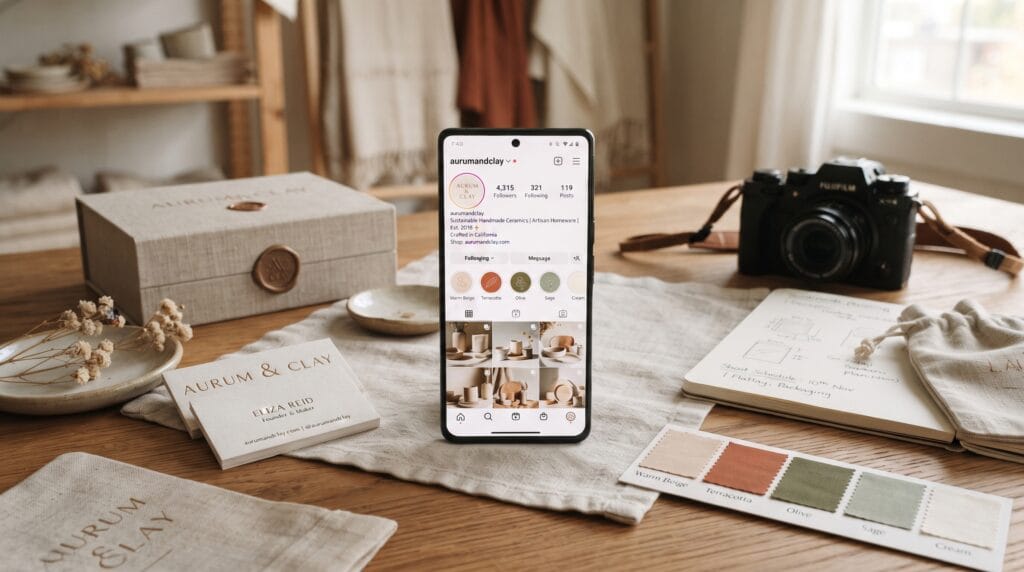 Instagram branding