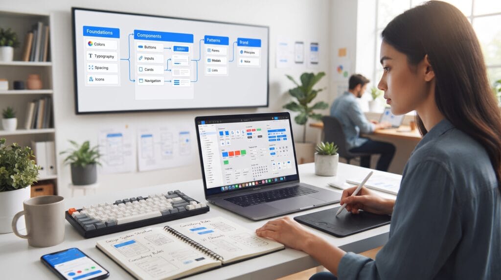 UI UX design system