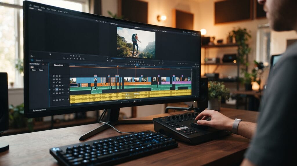 YouTube video editing tutorial