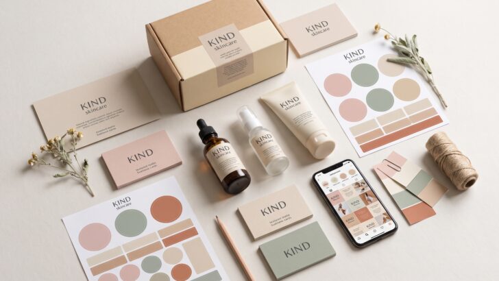 beauty branding on a budget