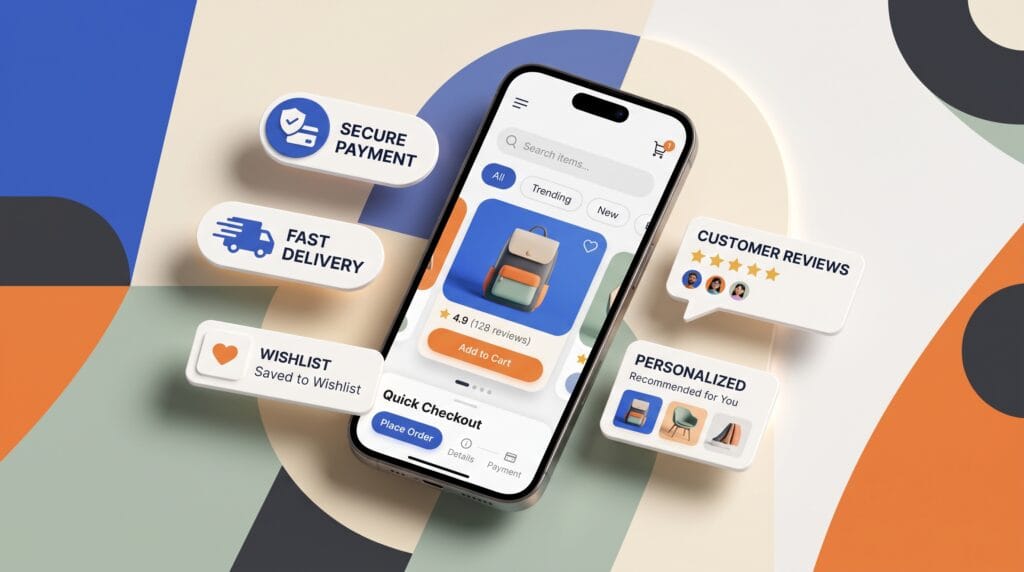 mobile ecommerce design